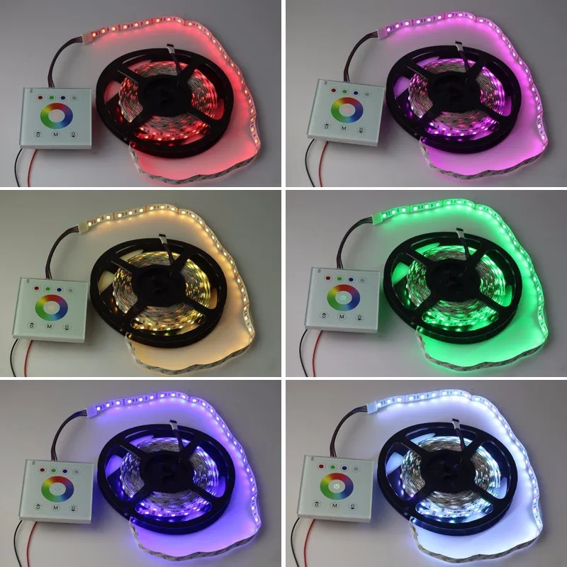 DIY домашнего освещения новый rgb светодиодный сенсорный переключатель Панель контроллер LED диммер для DC12V Светодиодные полосы света