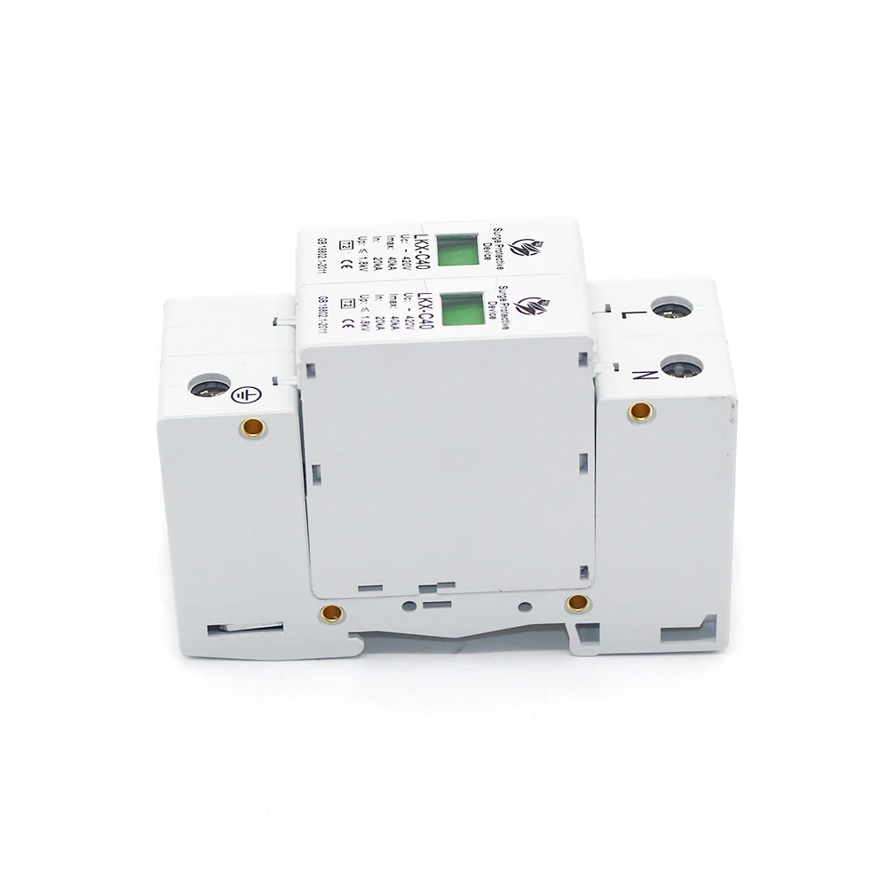 Горячая Распродажа 20KA ~ 40KA 275V AC SPD Защита от перенапряжения для дома устройство