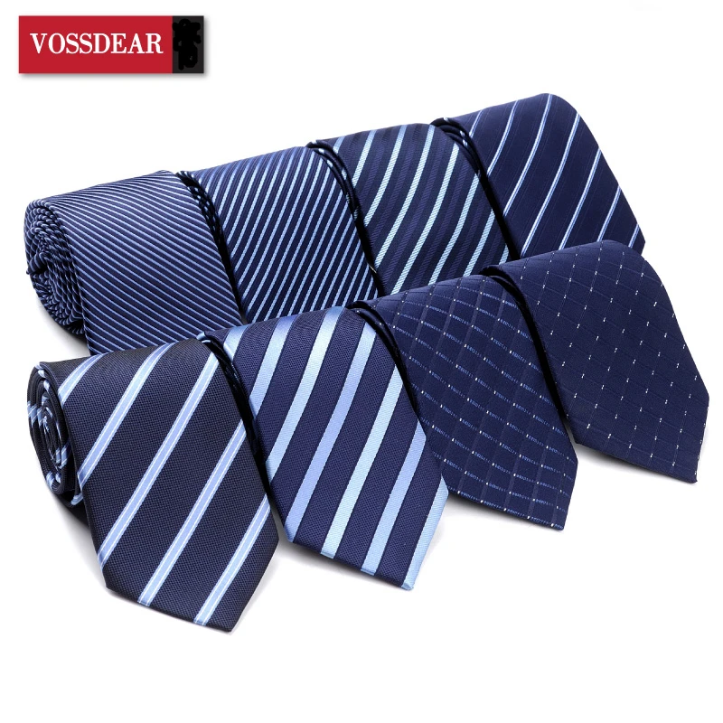 

8cm Mens Silk Tie Formal Striped Jacquard Wedding NeckTies Classic Corbatas Neckwear corbatas hombre 2016 Gravata Slim Mens Ties