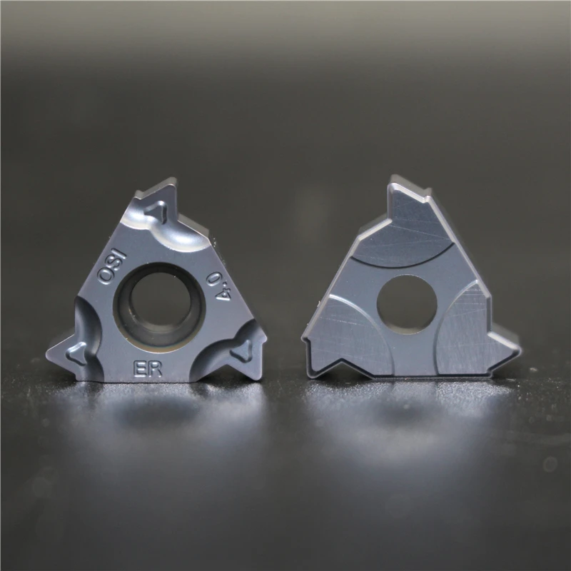 

10pcs 22ER M N60 Carbide Insert Thread Blade 22IRM 22ERM 4.0ISO cnc Lathe Ourter thread Turning Cutter Tool