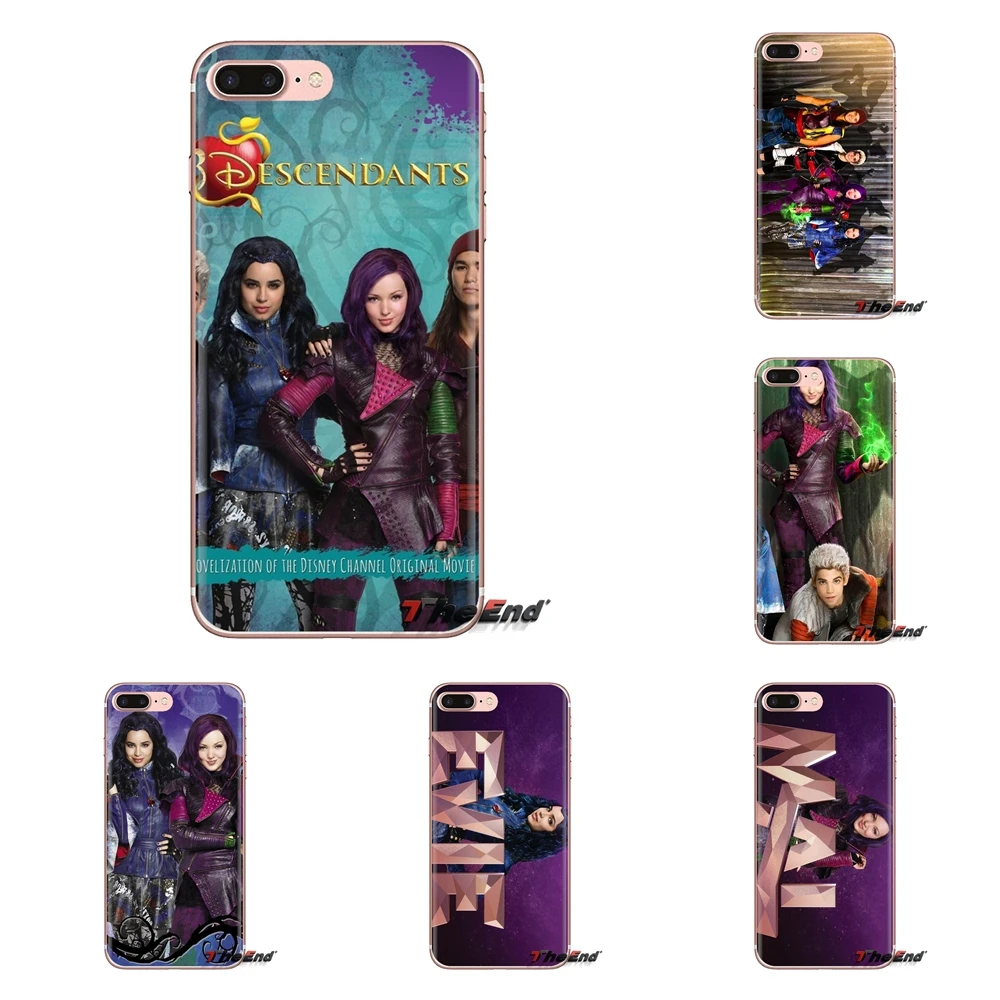 

For Huawei Nova 2 3 2i 3i Y6 Y7 Y9 Prime Pro GR3 GR5 2017 2018 2019 Y5II Y6II Transparent Soft Cases Covers Descendants