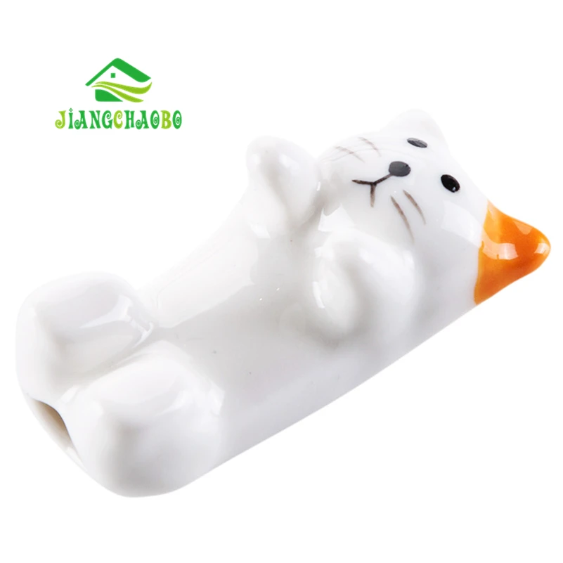 JiangChaoBo мультфильм Керамика палочки дозирующая детская ложка для полка стойка