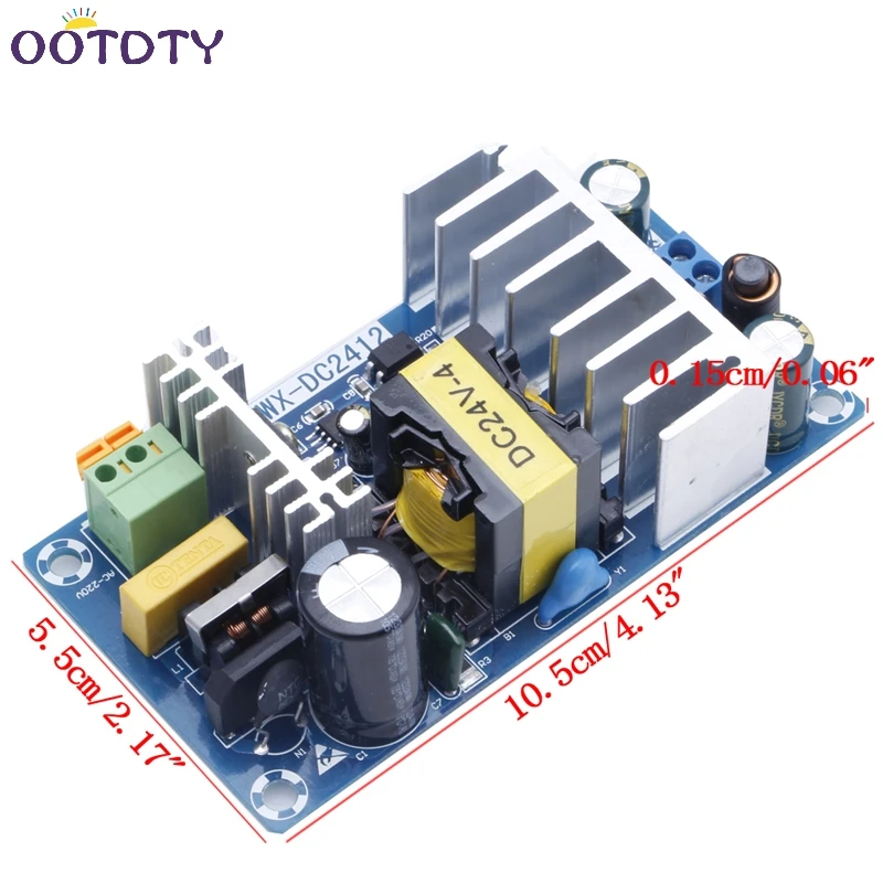 

Power Supply Module AC 110v 220v to DC 24V 6A AC-DC Switching Power Supply Board