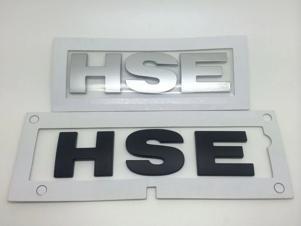 

1 PCS Car Styling HSE Emblem Decal Badge car Sticker HSE car-styling