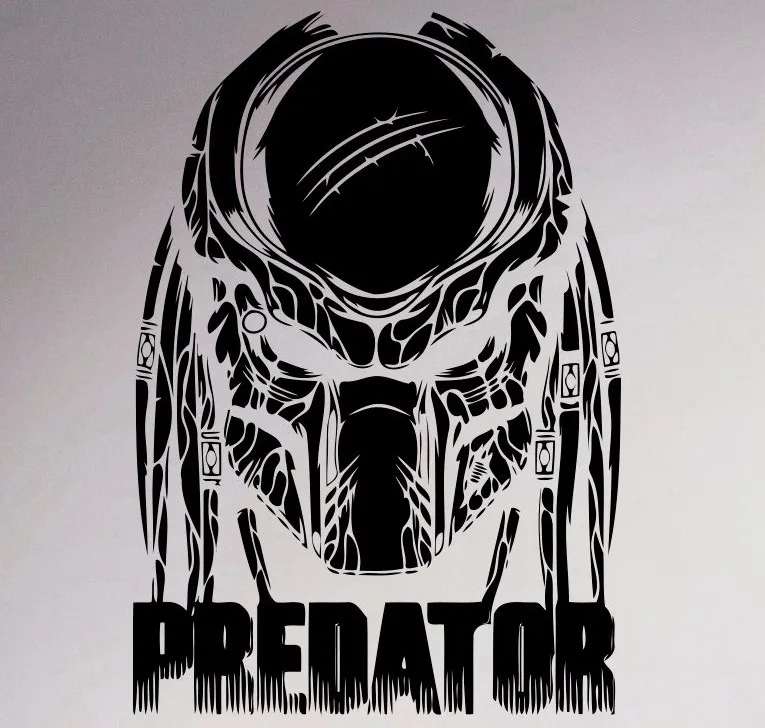 19.98US $ |Free Shipping Predator Movie Wall Decal Film Poster Retro Vinyl ...