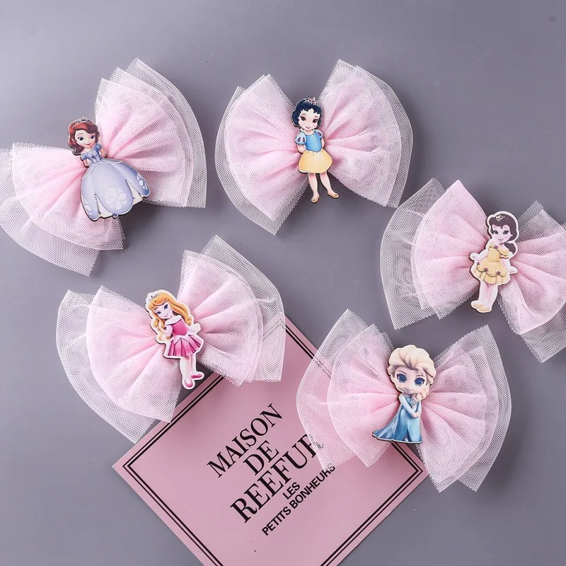 

Princess big bow hair clip alligator girl bowknot large iris HAIRBOWS children hair accessories, fashion gifts for children 1pcs