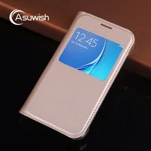 Чехол-раскладушка кожаный чехол для телефона для samsung Galaxy J1 мини J1mini Nxt Duos GalaxyJ1 SM J105 J 1 J100H J100F SM-J105H SM-J105F