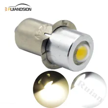 1 шт. P13.5S PR2 Высокая мощность 1 Вт COB светодиодный обновленная лампа для Maglite AC4.5V 6 в 12 В светодиодный конверсионный комплект для C/D фонарей фонарь