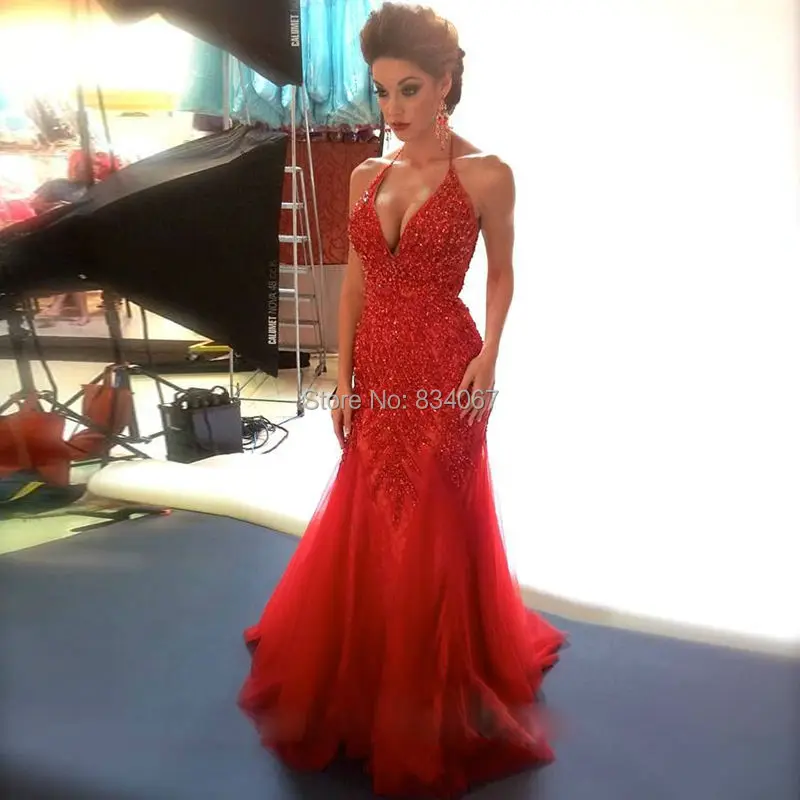 Hot Red Evening Dresses