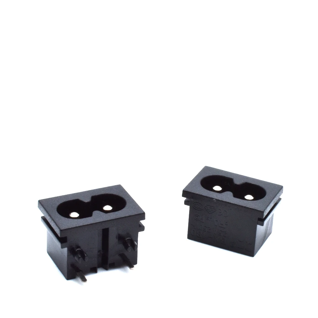 10 шт. разъём питания IEC320 C8 250 в А|Соединители| |