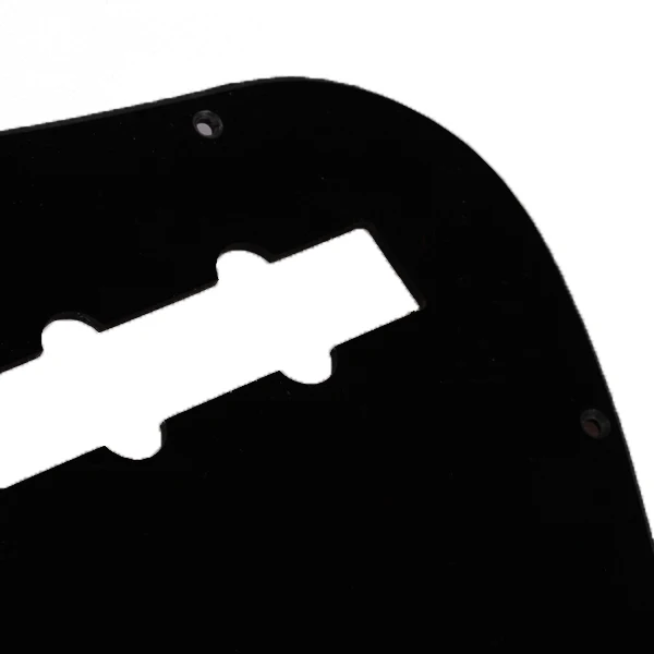 Black 1 Ply 10 Hole Pick Guard Pickguard Anti-scratch Plate Shield for JB Jazz Bass Guitar Accessory