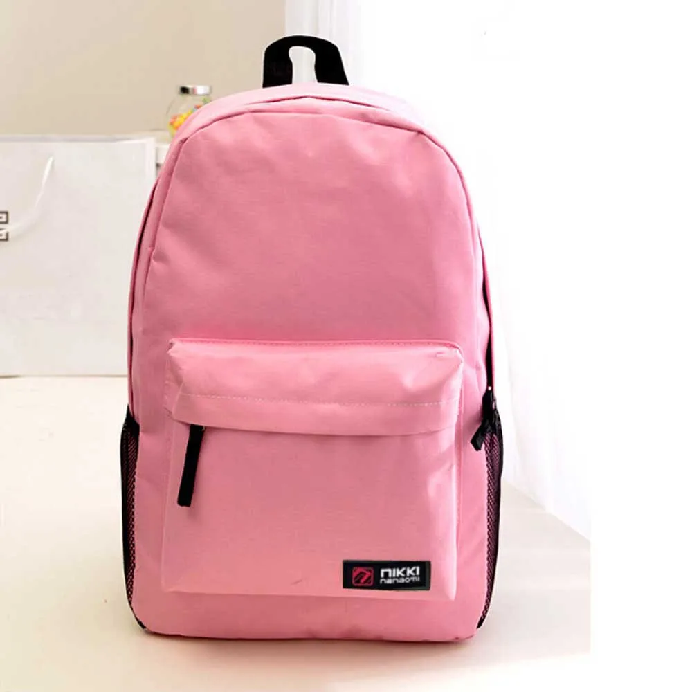 Большой Школьный милый школьный рюкзак с принтом, водонепроницаемый рюкзак для начальной школы, сумки для книг для девочек-подростков, детей# T2 - Цвет: Pink