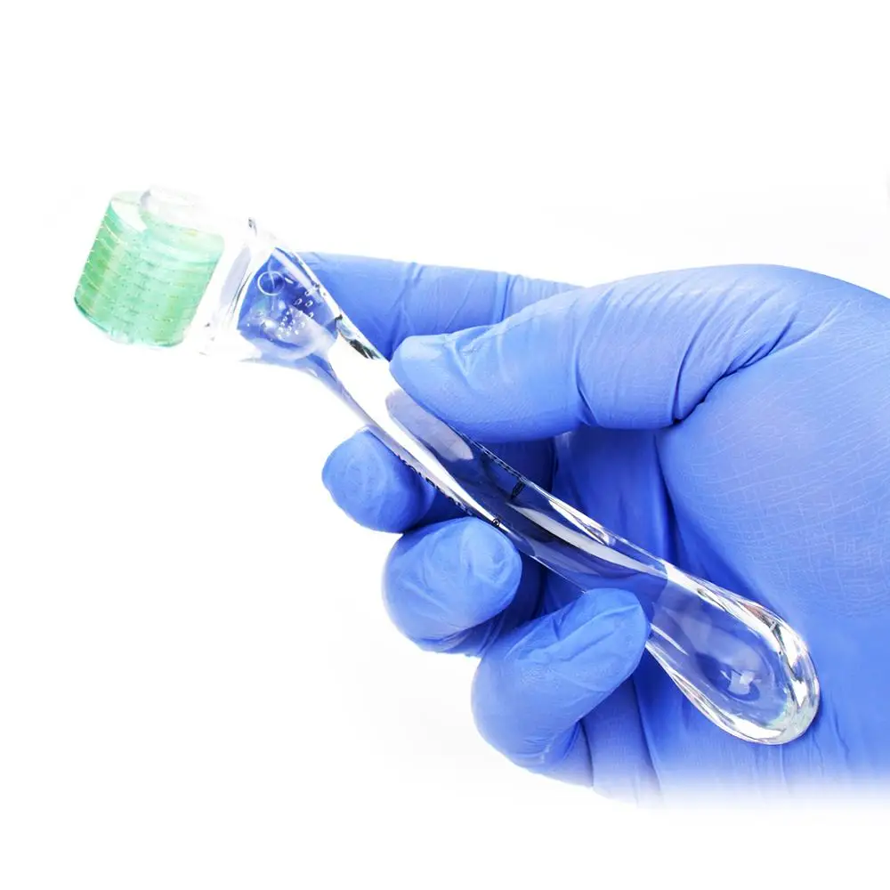 Derma ролика Microneedler для тонких линий морщин старения кожи стрейч Знаки 0 3 мм уход за