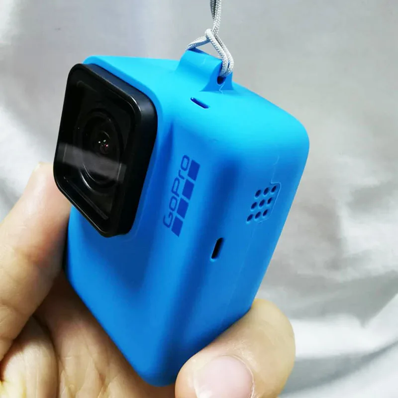 Защитная силиконовая крышка для экшн-камеры Gopro Hero 7/6/5 Black Label Камера FPV камера Safe рукав чехол+ ремешок затягивающей веревочки