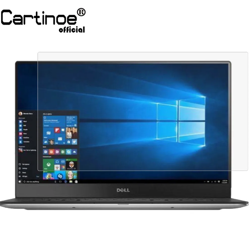 

Cartinoe Screen Protector For Dell Xps 13 9360 13.3" Touch Laptop 2018 Edition, Hd Crystal Clear Lcd Screen Guard Film (2pcs)