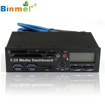

New 5.25 Inch USB 3.0 High Speed Media Dashboard Front Panel PC Multi Card Reader