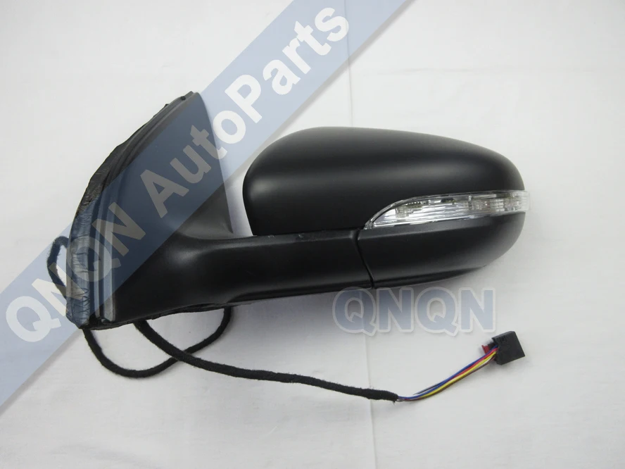 Rear View Door Mirror Side Mirror Assembly for VW Golf MK6 (without paint)Mirror & Covers