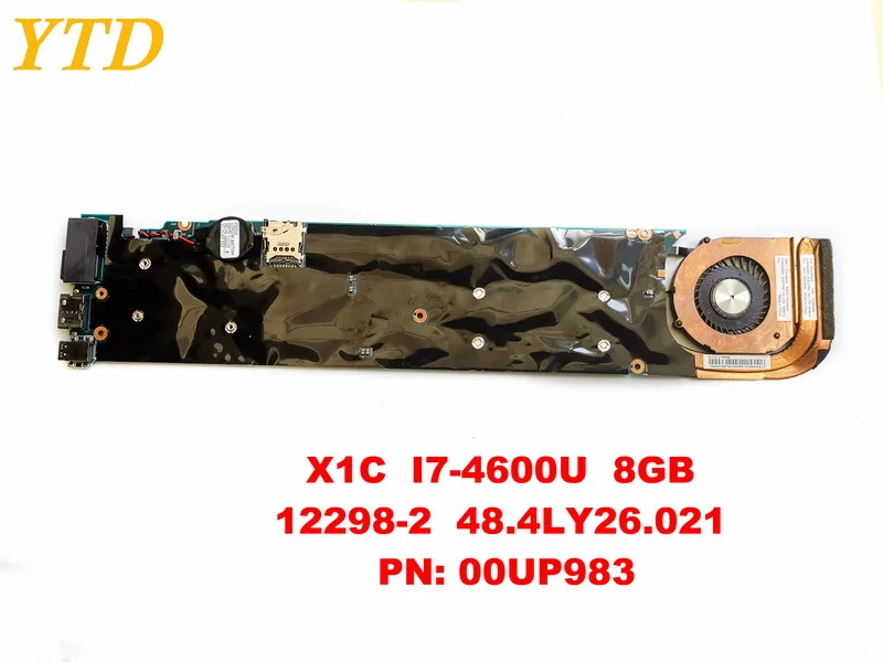 الأصلي لينوفو X1C اللوحة المحمول X1C I7-4600U 8 GB 12298-2 48.4LY26.021 PN 00UP983 tesyed جيدة شحن مجاني
