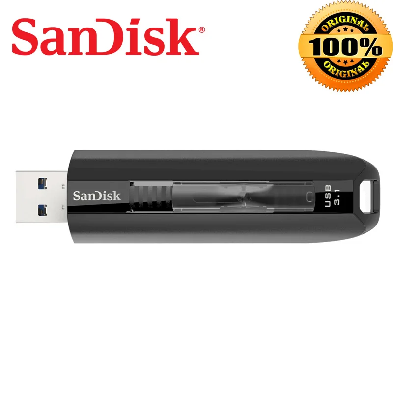 Флеш накопитель SanDisk EXTREME GO USB 3 1 64 ГБ 128 до 35 X быстрее чем стандартные usb накопители