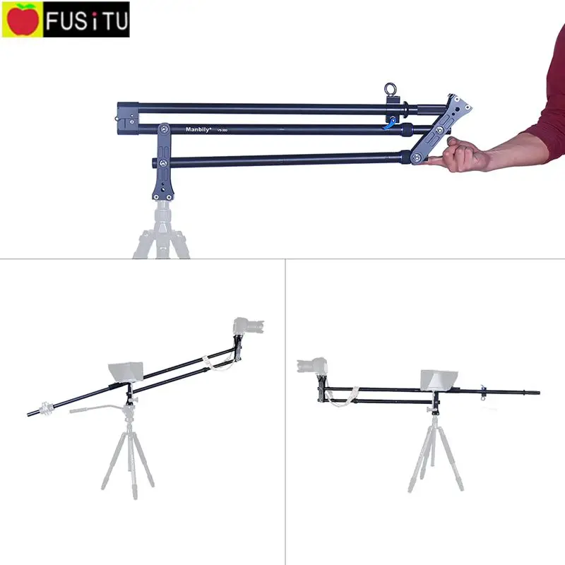 

Manbily VS-200 2m/6.4ft Foldable Camera Crane Jib Arm Photography Jib for Canon Nikon Sony Olympus Pentax DSLR