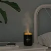 280ML humidificateur d'air à ultrasons bougie lumière chaude USB diffuseur d'huile essentielle bureau maison brumisateur arôme diffuseurs humidificateurs ► Photo 2/6