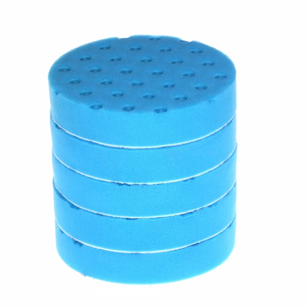 blue buffer pad