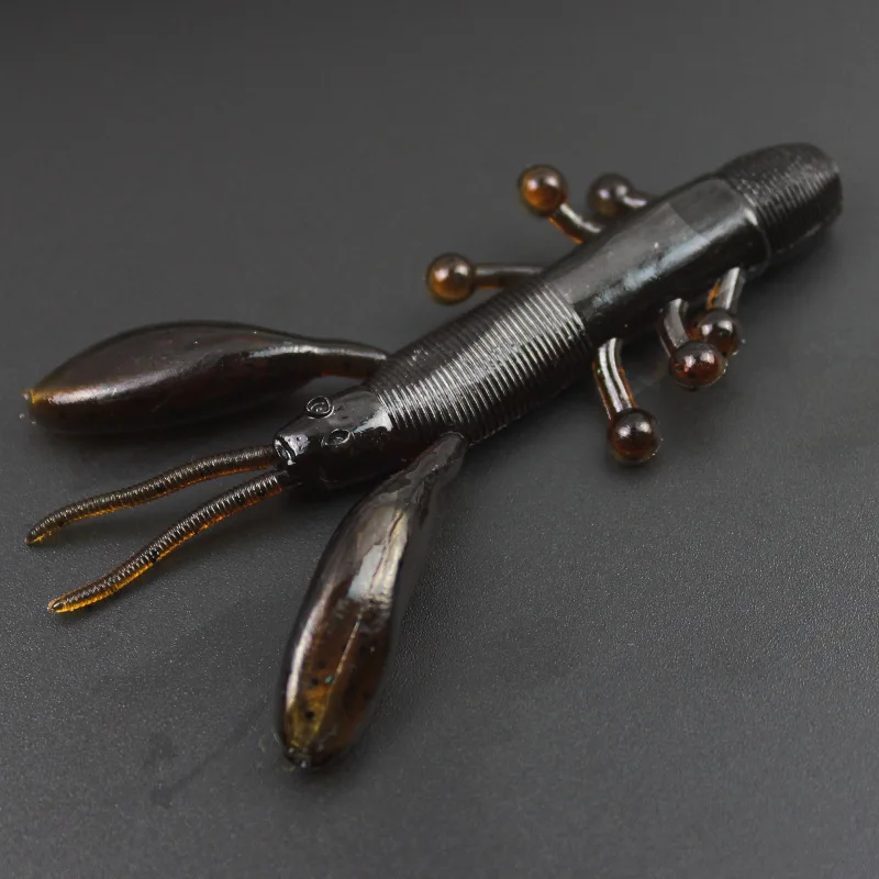 Рыболовная приманка lobsterbait 8cm5.3g 2 шт./лот имитация креветок Мягкая для рыбалки