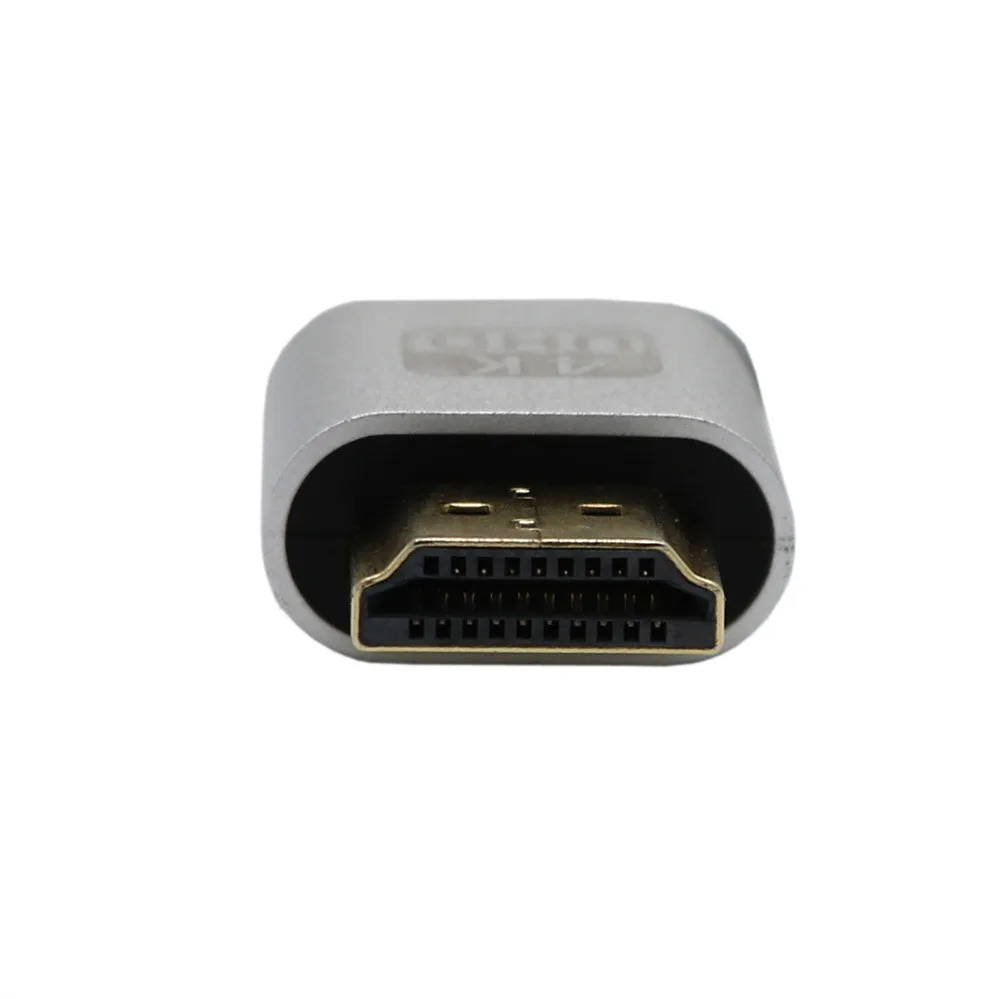 HIPERDEALE VGA Virtual Display Adapter HDMI 1.4 DDC EDID Dummy Plug Display Emulator Dropship