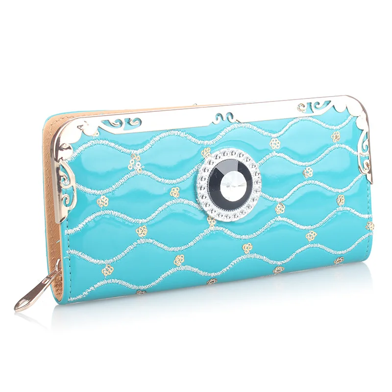 

Women PU Leather Long Wallet Purse Famous Brand Design Ladies Luxury Fashion Clutch Men Porte Monnaie Femme