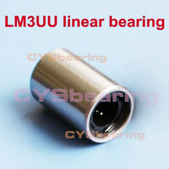 

3MM LM3 LM3UU 3X7X10MM linear Bush linear motion bearing bushing