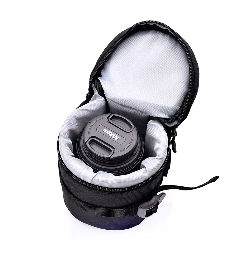 Deluxe Camera Lens Bag Waterproof Pouch for DSLR Nikon Canon Sony Olympus Case Soft Padded waterproof camera bag