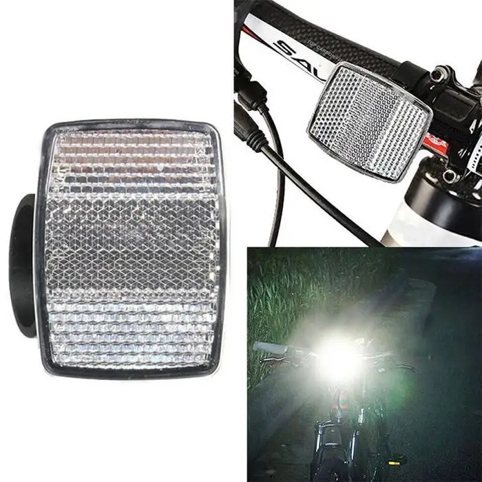 Flash Deal 2018 Hot Sale Handlebar Mount Safe Reflector Bicycle Bike accessories Front Rear Warning Red / White bicycle bike light rower 0