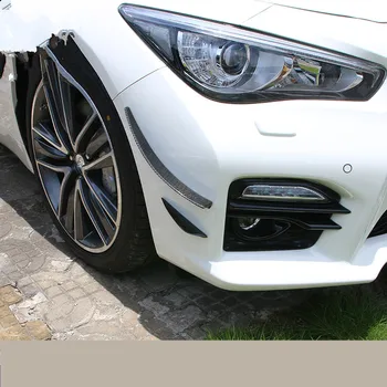 

Front Bummper Decorative Carbin Fibre Wind knife For Infiniti Q50 Q50L Z2AAL391