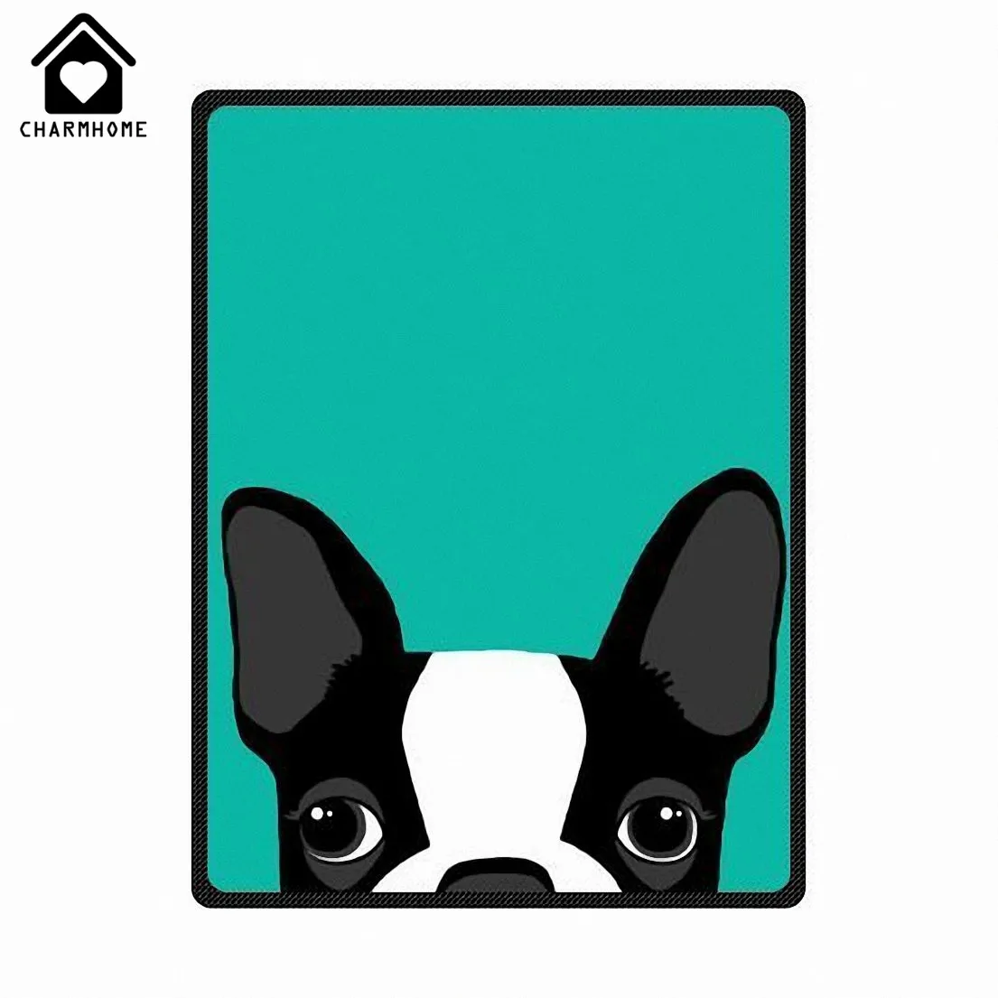 Us 19 49 35 Off Charmhome Custom Photo 150x200cm Flannel Fleece Fabric Blanket Cartoon Dog Sofa Bed Throw Kid Warm In Blankets