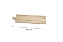 Thomas and Friends 1Piece Thomas Wooden Train Straight Track Railway Accessories 14 5cm Straight track