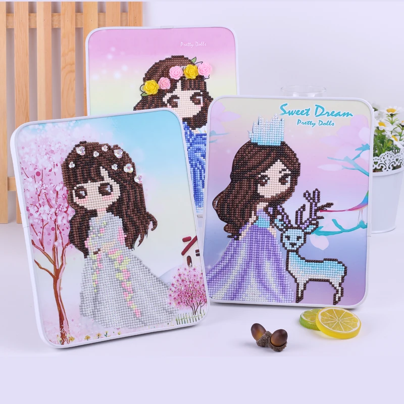 Cutiepop 5D DIY Алмазная Картина милый мультфильм Алмаз Полный Круглый Стразы вышивка