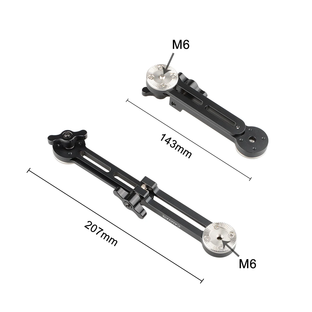  CAMVATE Adjustable Extension Arm With Double Rosette Mounts (1 Pair) C1883