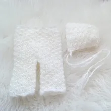 Мохер для вязания крючком Детская шляпа и брюки набор. реквизит для фотосъемки-детский мохер для вязания крючком шляпа