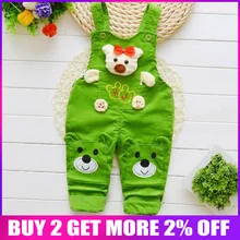 BibiCola/ детские комбинезоны для мальчиков Штаны весна-осень одежда с изображением мишки комбинезон малыша active одежда ремешок для спортивных часов Штаны