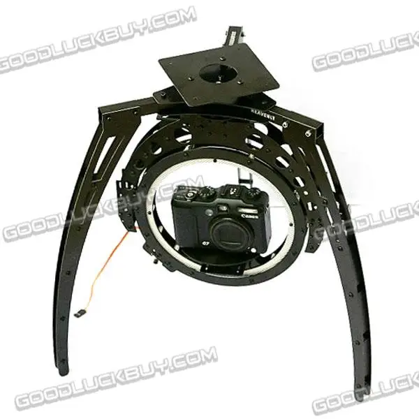 

HY-153 Three Axis Aerial PTZ Pan/Tilt/Zoom Rolling Disc Triaxial Aerial Camera Mount