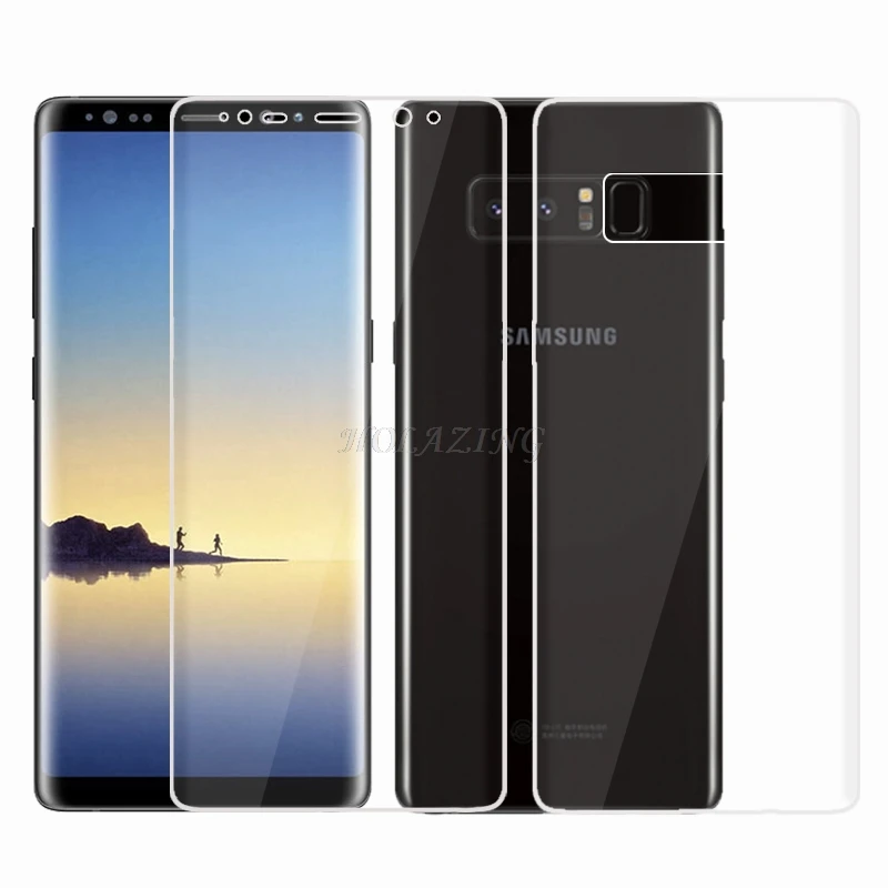 

HOLAZING New No Required Water Hydrogel Film 4D Full Coverage Screen Protector for Samsung Galaxy Note 8 6.32" AUTO Fixed Skin