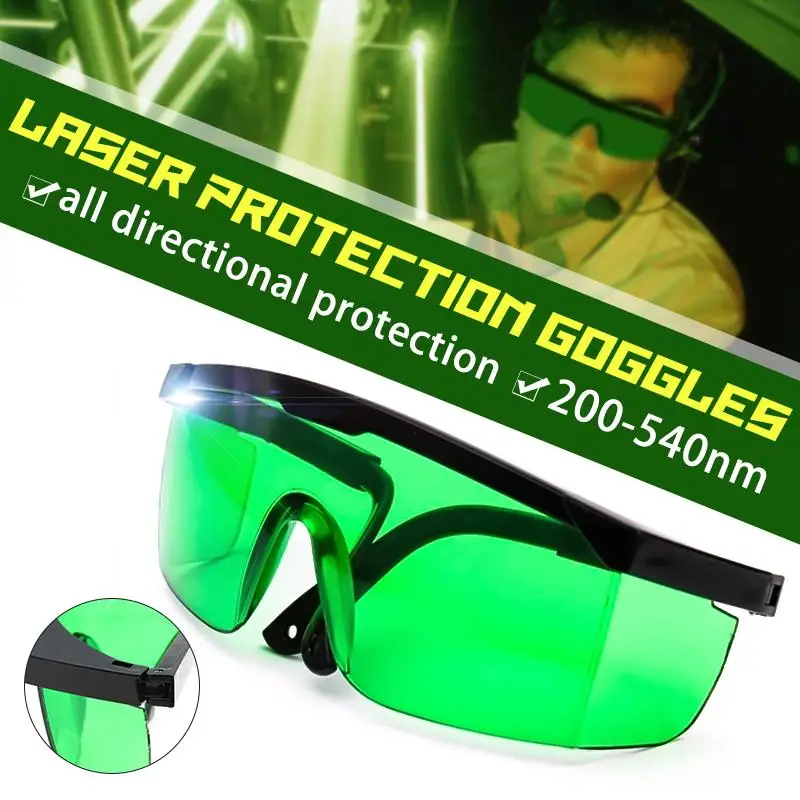 

Blue-violet Laser Goggles Safety Glasses Laser Protective Eyewear For 200-540nm Blue-violet Lasers Engraving Machine