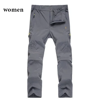 Лидер продаж походные быстросохнущие штаны для походов походные уличные штаны для активного отдыха брюки для альпинизма - Цвет: Women