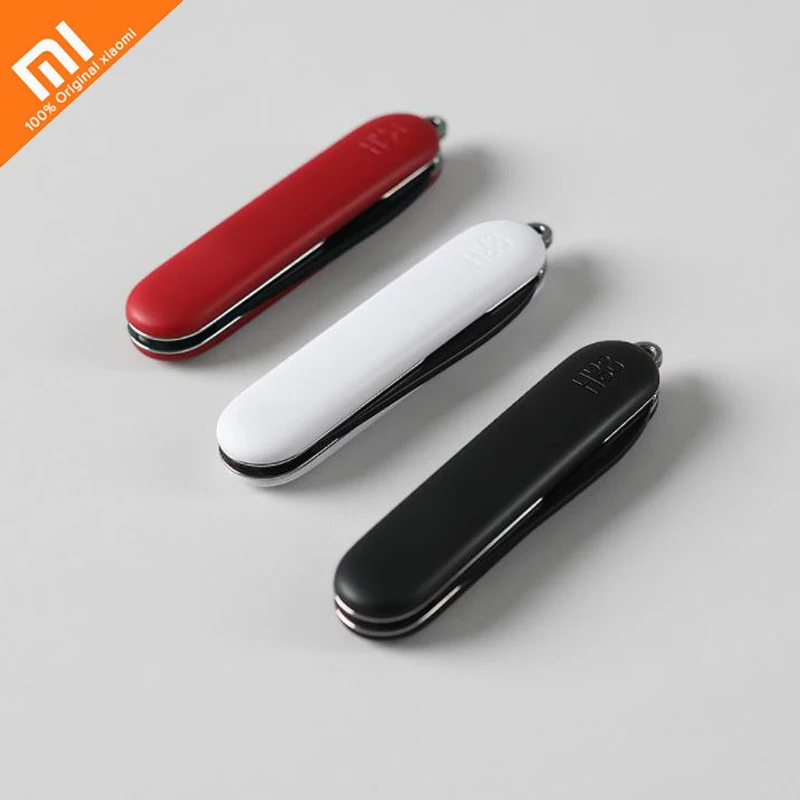 

Original xiaomi mijia mini out of the box sharp and easy to use small and good grip for cutting wooden sticks, pencils, lines