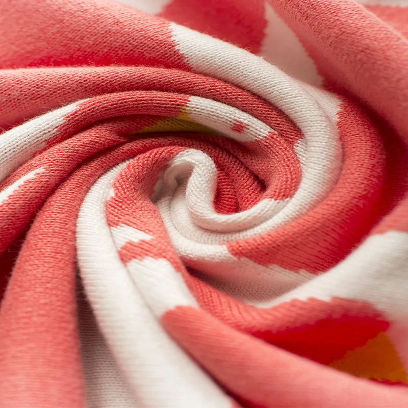 AAG Лебедь детское Хлопковое одеяло вязаное младенческое пеленание корзина чехол для коляски Многофункциональный новорожденный кровать одеяло четыре сезона универсальный