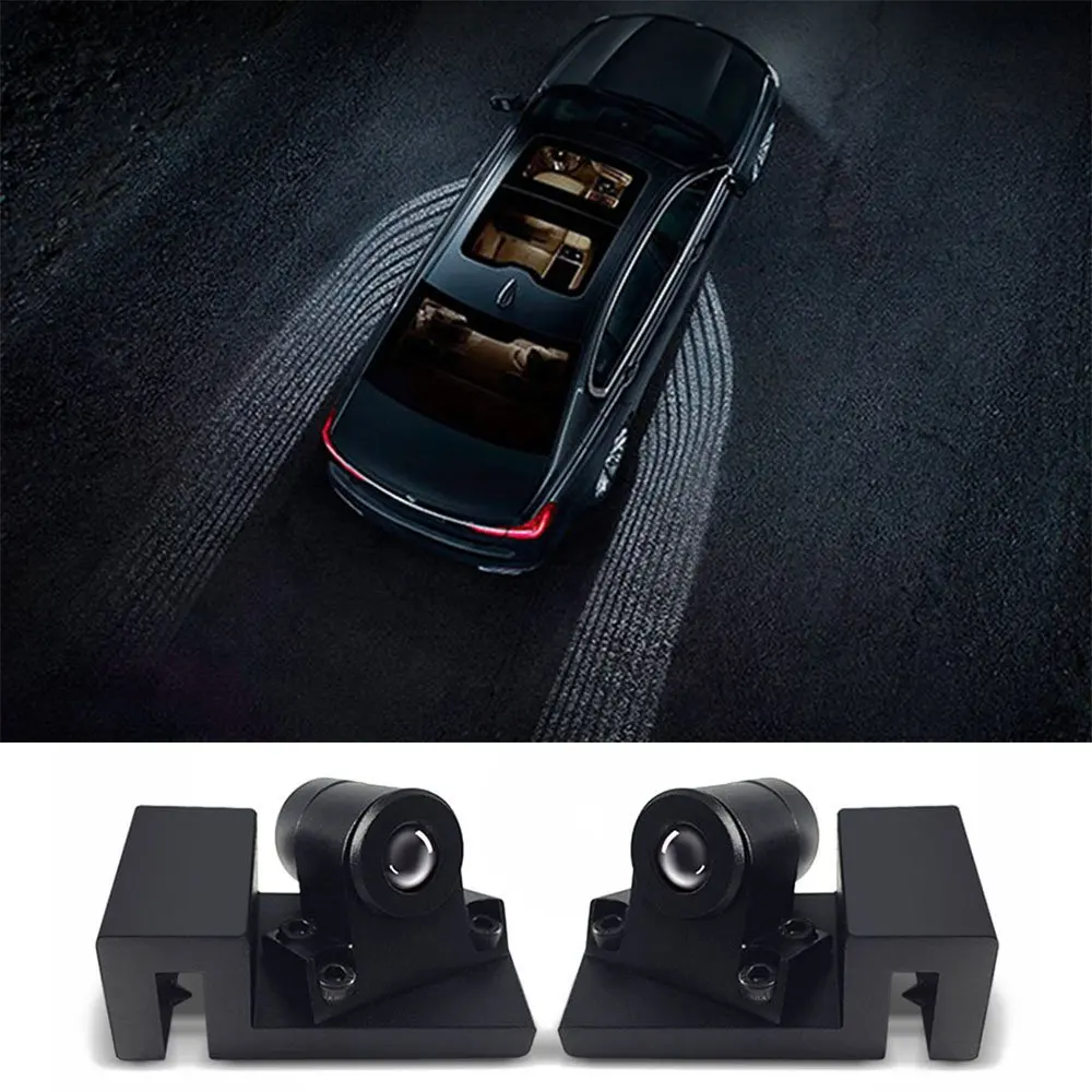 

2pcs 12V 24V 2W Car LED Welcome Ghost Shadow Courtesy Angel Wing projector Light