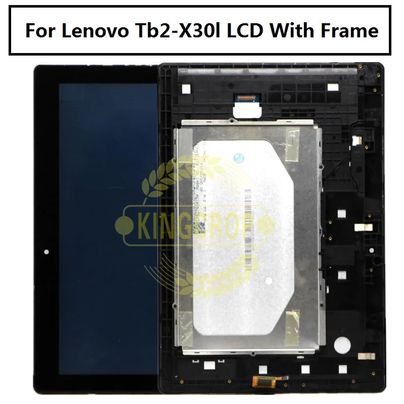 Fo Lenovo Tab 2 A10-30 YT3-X30 X30F TB2-X30F tb2-x30l a6500 10.1" LCD Display Panel with Touch Screen Digitizer Sensor 1280*800 |