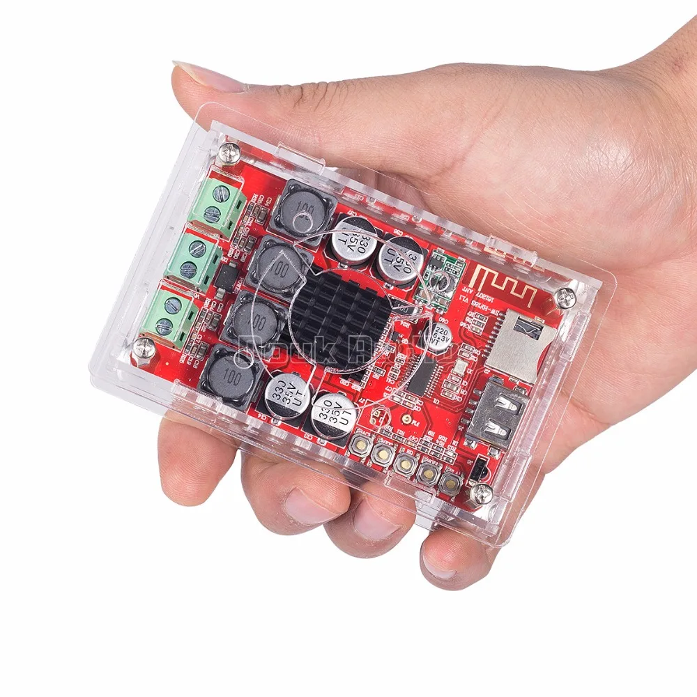 

Digital Power Amplifier with Bluetooth / U-Disk Play / TF Decoding / FM Radio