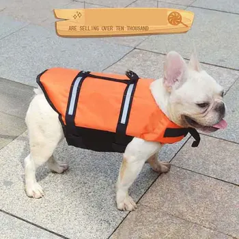 

Venxuis Fashion Safety Thick Foam Dog Swimwear Outdoor Professional Dog Life Jacket Vest Summer Pet Save Clothing Drop Shipping