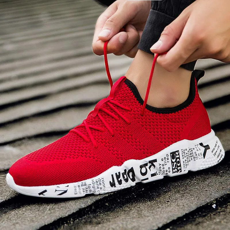 

New Roman Spring Autumn Men's Fashion Casual Shoes Trend Male Air Mesh Breathable Men For Adult Comfortable Sneakers
